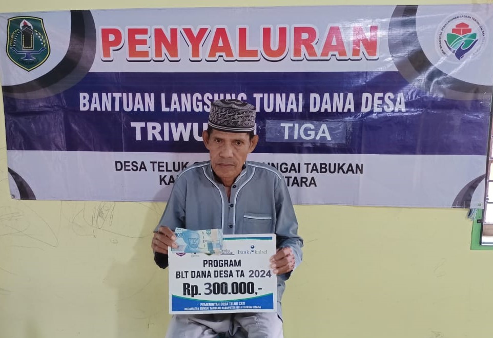 Pembagian BLT Bulan Juli